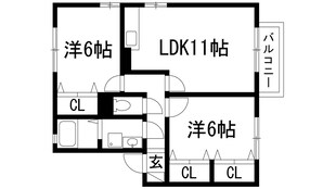 アルジェントの物件間取画像